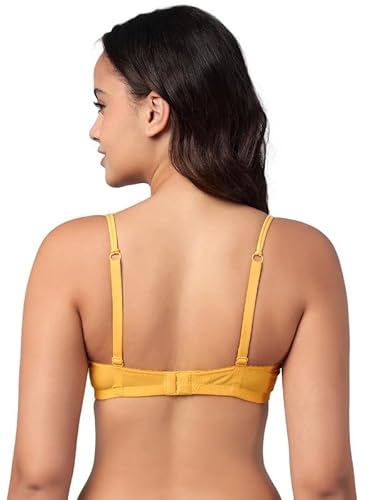 Clovia Women’s Printed T-Shirt Bra – Padded, Wire-Free, Full-Cup Comfort